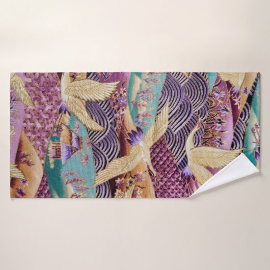 織物地紋 バスタオル (バスタオル)