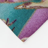 織物地紋 フリースブランケット (角)