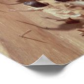 織物工場の葬式モデル ポスター (角)