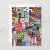 織物 ポストカード (正面/裏面)