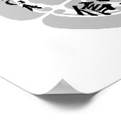 織田信長天下布部書 ポスター (角)