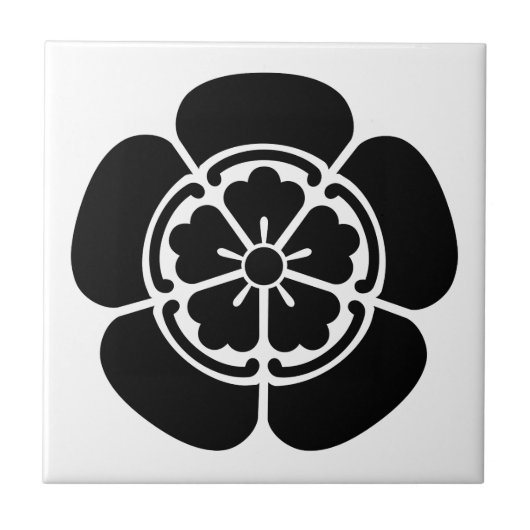 織田信長 タイル (正面)