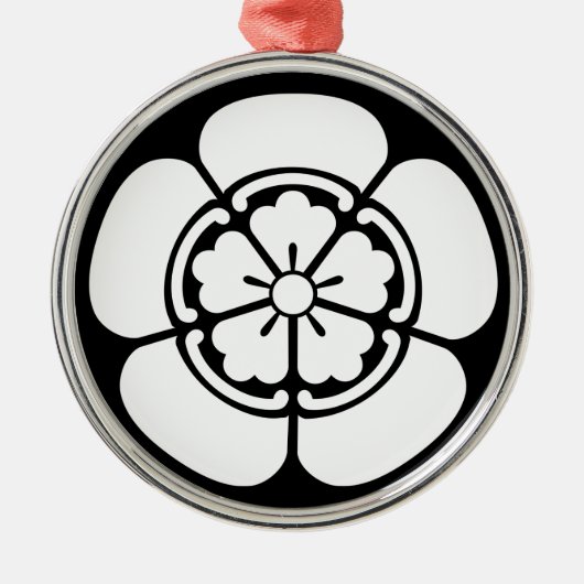 織田信長 メタルオーナメント (正面)