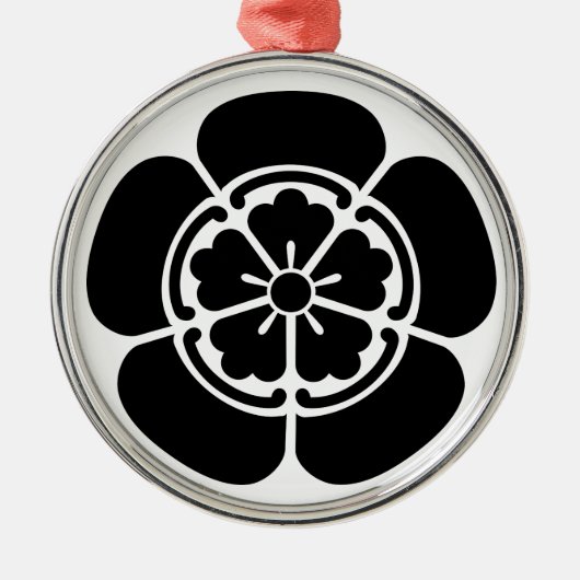 織田信長 メタルオーナメント (正面)