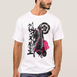 織田信長　第六天魔王Tシャツ Tシャツ