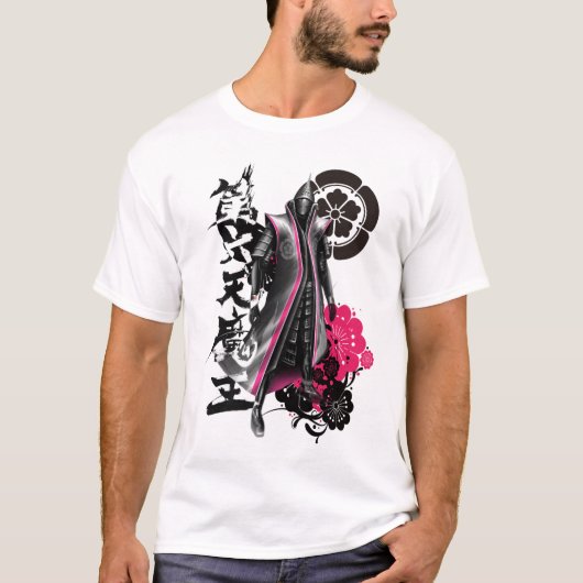 織田信長　第六天魔王Tシャツ Tシャツ (正面)