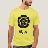 織田氏の家紋 Tシャツ (正面)
