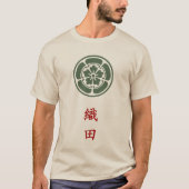 織田氏紋章(家紋)Tシャツ Tシャツ (正面)