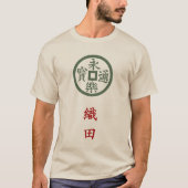 織田氏紋章(家紋)Tシャツ Tシャツ (正面)