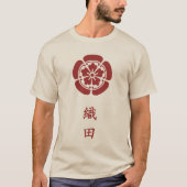 織田氏紋章(家紋)Tシャツ Tシャツ (正面)