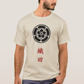 織田氏紋章（家紋）Tシャツ Tシャツ (正面)
