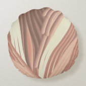 織素朴美しい ラウンドクッション (裏面)