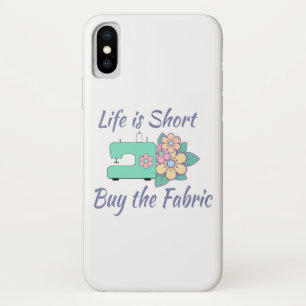 織買物,裁縫,キルティング,工芸品 iPhone X ケース