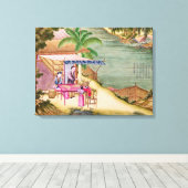 繭を分類する キャンバスプリント (インサイチュ (ウッドフロア))