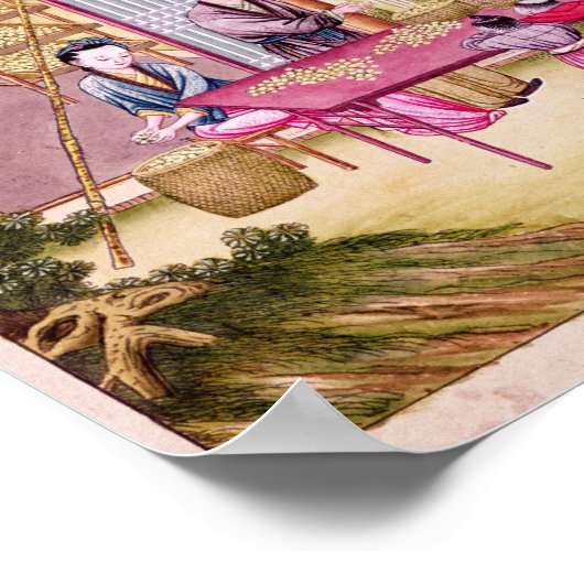 繭を分類する ポスター (角)