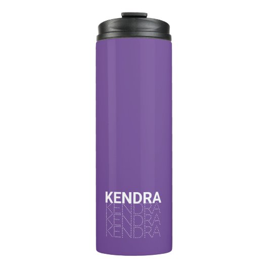 繰りパーソナライズされた返し呼び出し温度タンブラー タンブラー (正面)