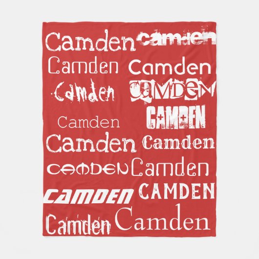 繰り返された一流毛布 フリースブランケット (正面)