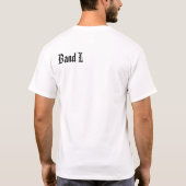 繰り返されるロゴ Tシャツ (裏面)