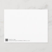 繰り返してはならない過ちのポストカード ポストカード (裏面)