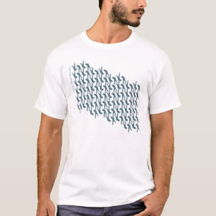 繰り返しに彼を立てるMovement®による認識度 Tシャツ