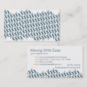 繰り返しの名刺に立つこと 名刺 (正面/裏面)