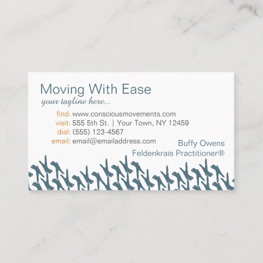 繰り返しの名刺に立つこと 名刺 (裏面)