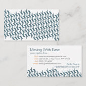 繰り返しの名刺に立つこと 名刺 (正面/裏面)