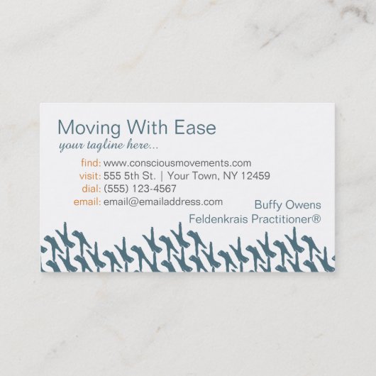 繰り返しの名刺に立つこと 名刺 (裏面)