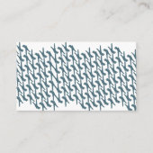 繰り返しの名刺に立つこと 名刺 (正面)