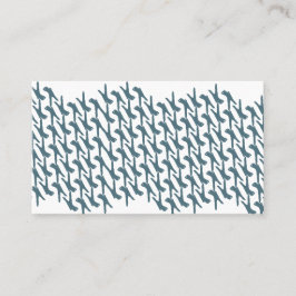 繰り返しの名刺に立つこと 名刺