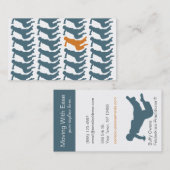 繰り返しの名刺の圧延 名刺 (正面/裏面)