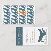 繰り返しの名刺の圧延 名刺 (正面/裏面)