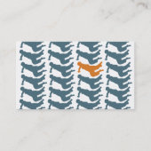 繰り返しの名刺の圧延 名刺 (正面)