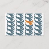 繰り返しの名刺の圧延 名刺 (正面)