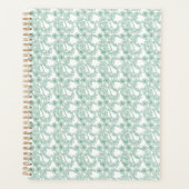 繰り返しカラフルパターンoを持つラッピング紙 プランナー手帳 (正面)