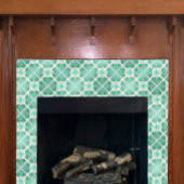 繰り返しグリーンデザイン タイル