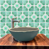 繰り返しグリーンデザイン タイル