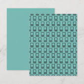 繰り返しコンピューター サンキューカード (正面/裏面)