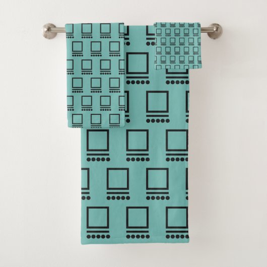 繰り返しコンピューター バスタオルセット (インサイチュ)