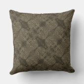 繰り返しチョコレートサークル クッション (裏面)