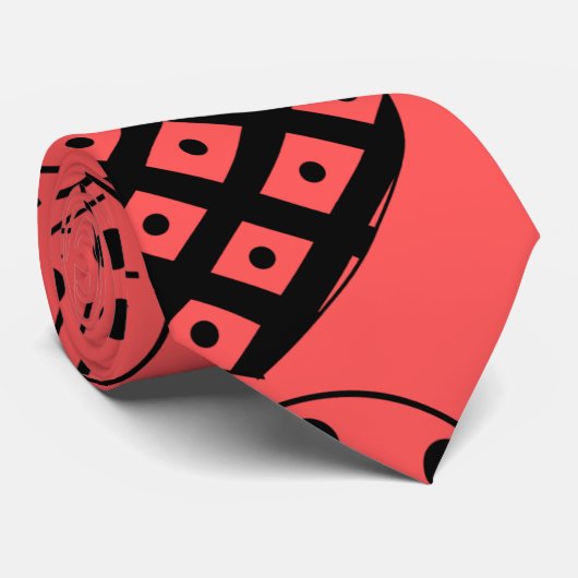 繰り返しハート ネクタイ (ロール)