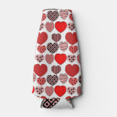 繰り返しハート ボトルクーラー (正面)