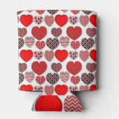 繰り返しハート 缶クーラー (裏面)