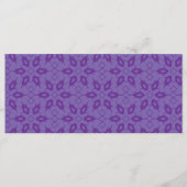 繰り返しパターンを持つ白い包装紙 メニュー (正面)