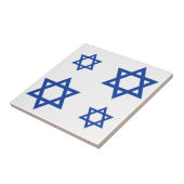 繰り返しパターンセラミックタイル青いダビデの星 タイル (側面)