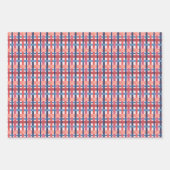 繰り返しベリパターン(の模様が)あるラッピング紙シート ラッピングペーパーシート (正面3)