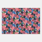 繰り返しベリパターン(の模様が)あるラッピング紙シート ラッピングペーパーシート (正面)