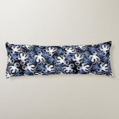 繰り返しモチーフ |タコ模様 ボディピロー (裏面)