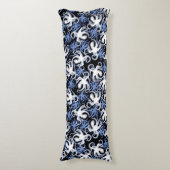 繰り返しモチーフ |タコ模様 ボディピロー (正面縦)