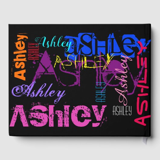 繰り返し名6文字20番目の誕生日ゲストブック ゲストブック (裏面)